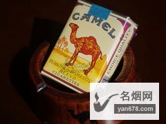 骆驼(无嘴)加利福尼亚州含税版香烟价格表（多少钱一包）